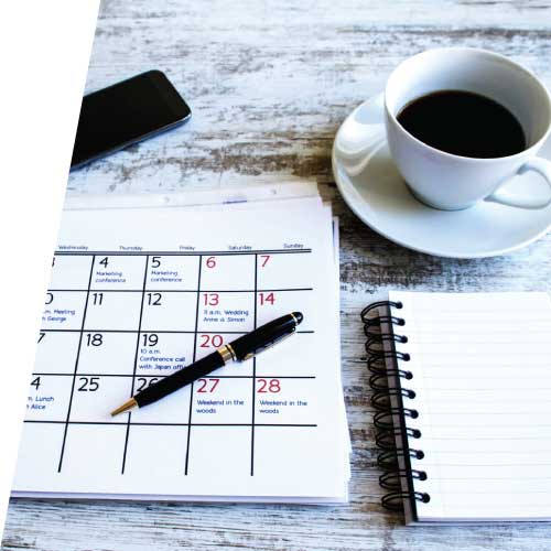 coffee calendar